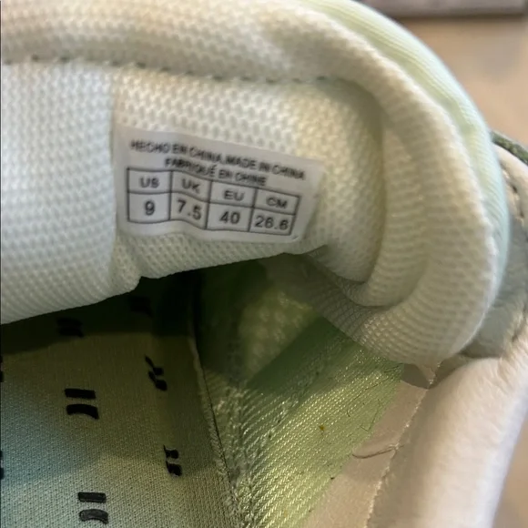 Coolway Women's Mint and Mustard Sneakers - Picture 2 of 5